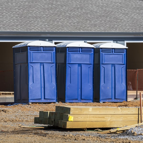 are there any options for portable shower rentals along with the porta potties in Garrett Texas